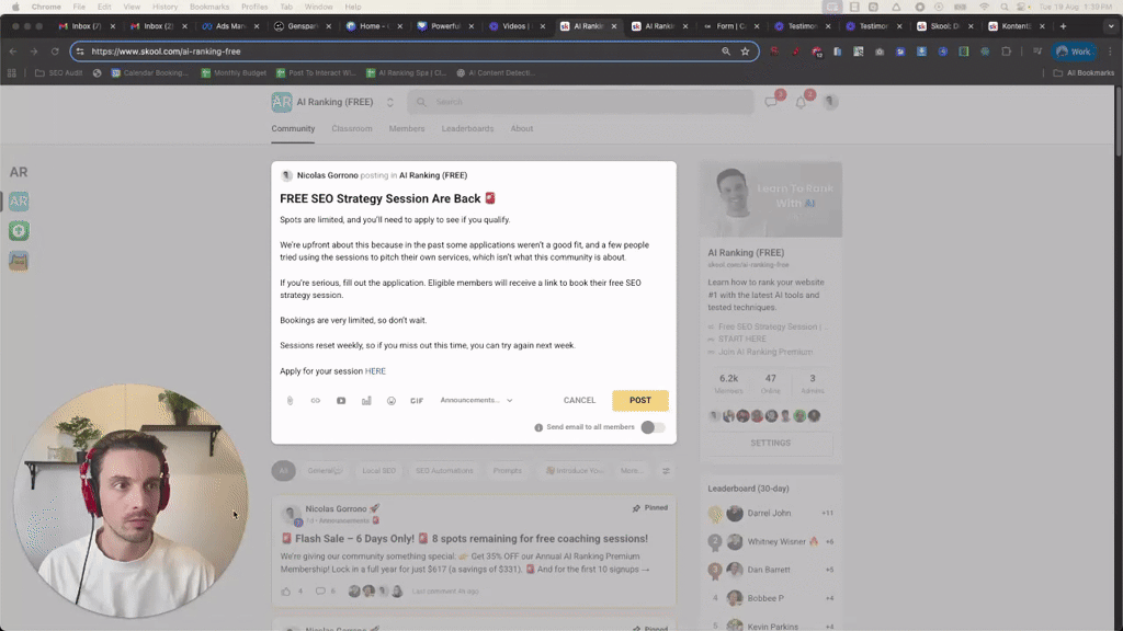 FREE SEO Strategy Session Are Back 🚨