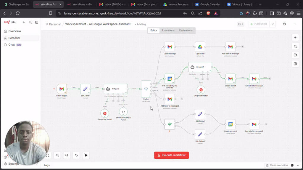 AI office assistant on Google Workspace