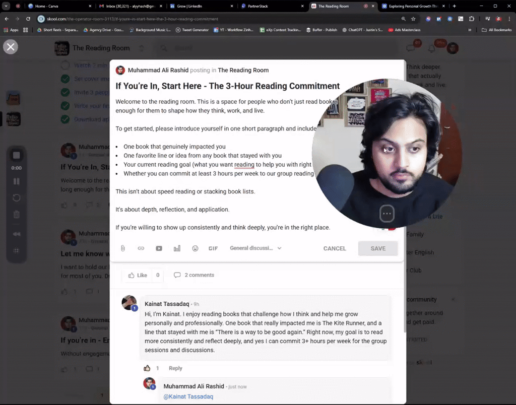If You’re In, Start Here - The 3-Hour Reading Commitment