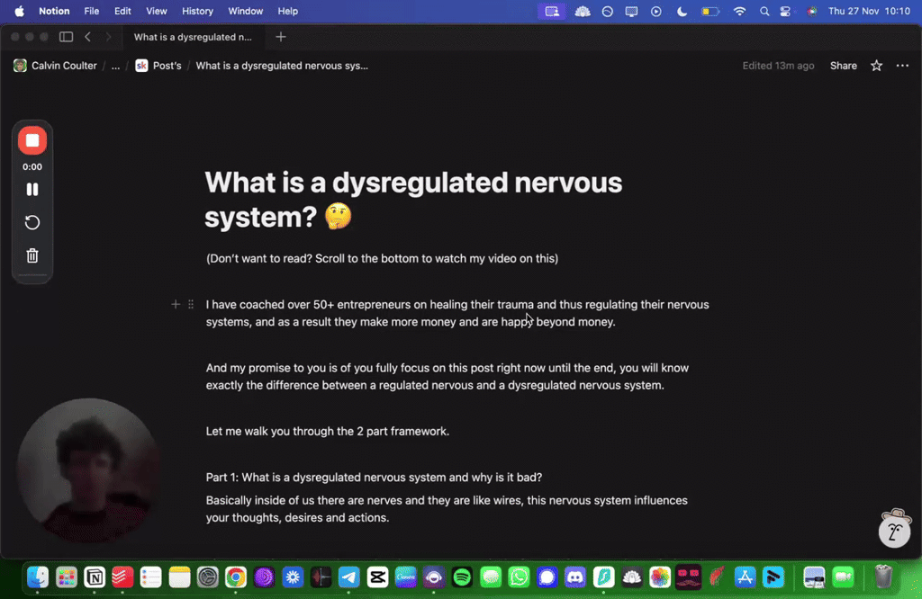 Why is regulating your nervous system so important? 🤔 · Akari Network