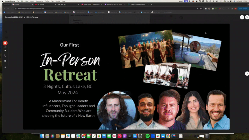 Join us for our first IN PERSON Retreat! May 9-12th: The New Earth HealthPro Retreat!