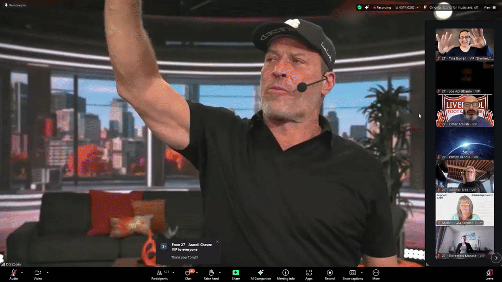 Tony Robbins AI Event