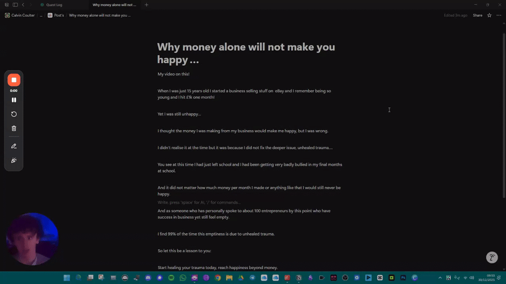 Why money alone will not make you happy…