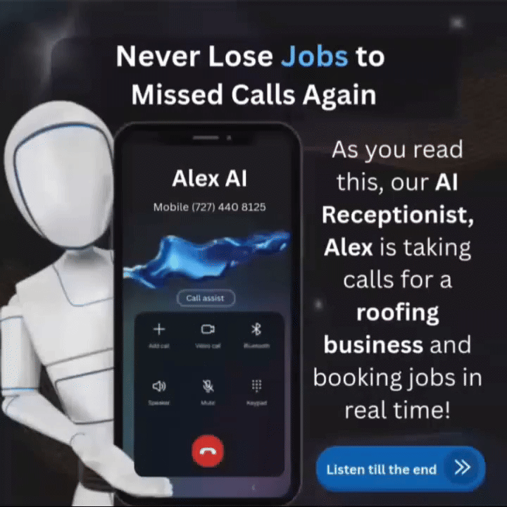 This Flyer is Selling My AI Receptionist