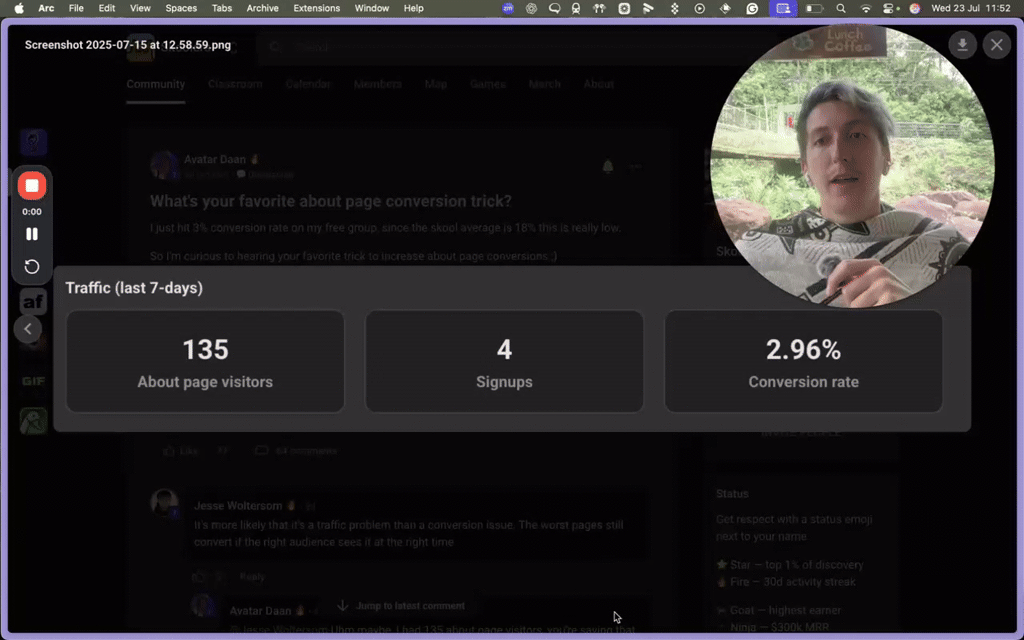 How I 4x’ed My About Page Conversions 📈