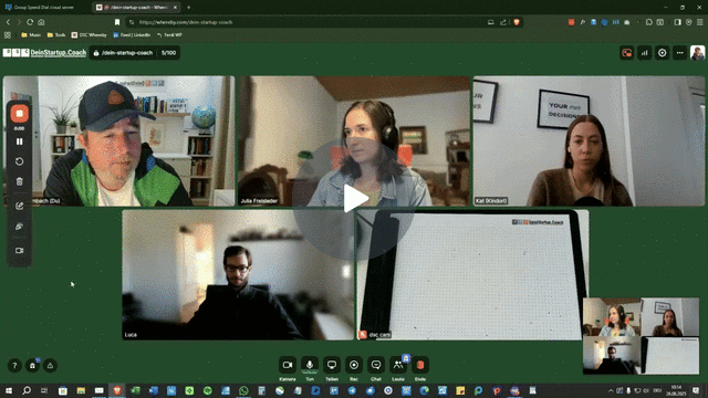 Gif preview of the Loom session