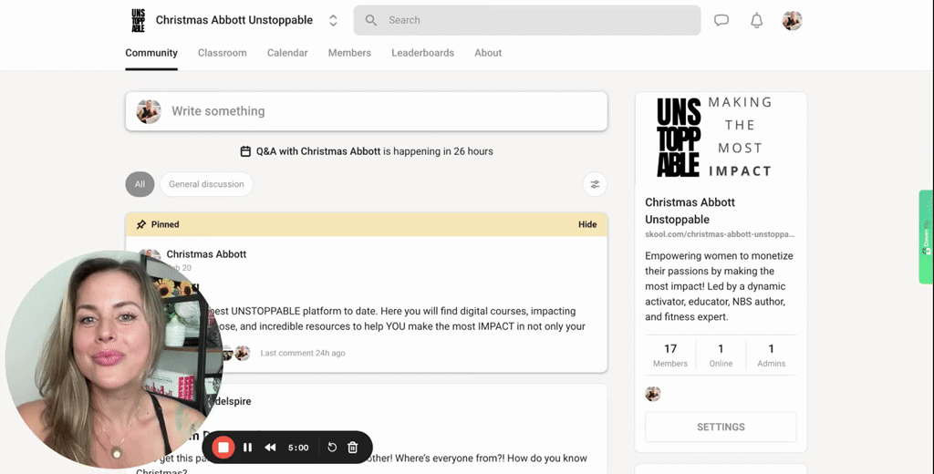 🏆 How best to navigate your UNSTOPPABLE COACH membership page! 