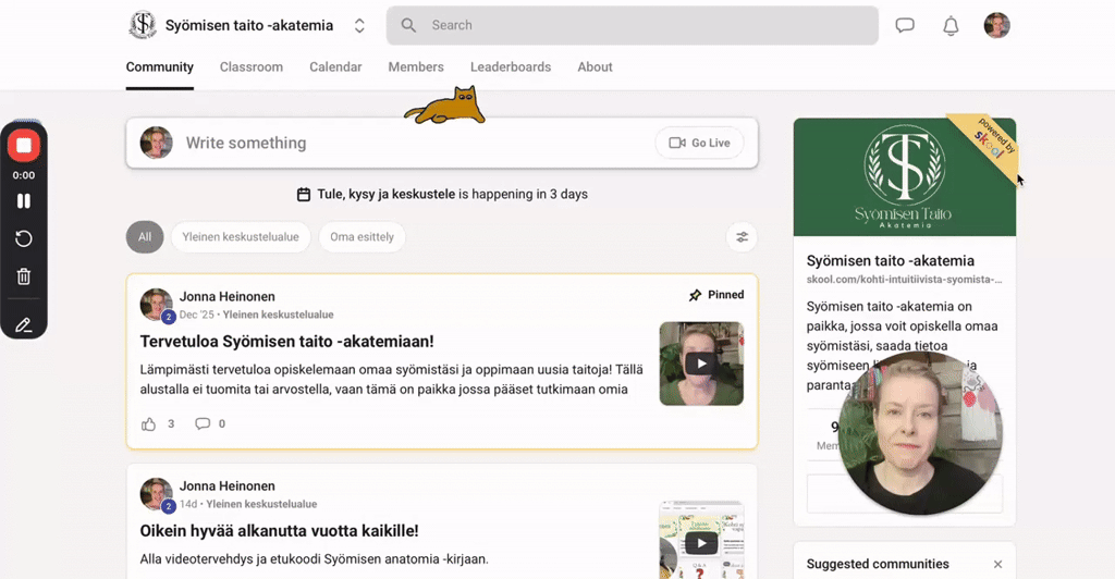 Aloitetaan viikkotapaamiset! ✨