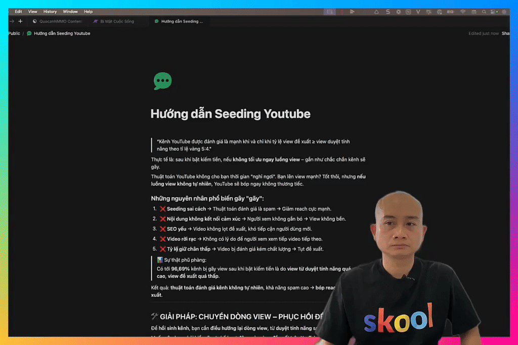 Gãy view? Đây là 1 trong những cách seeding cứu kênh