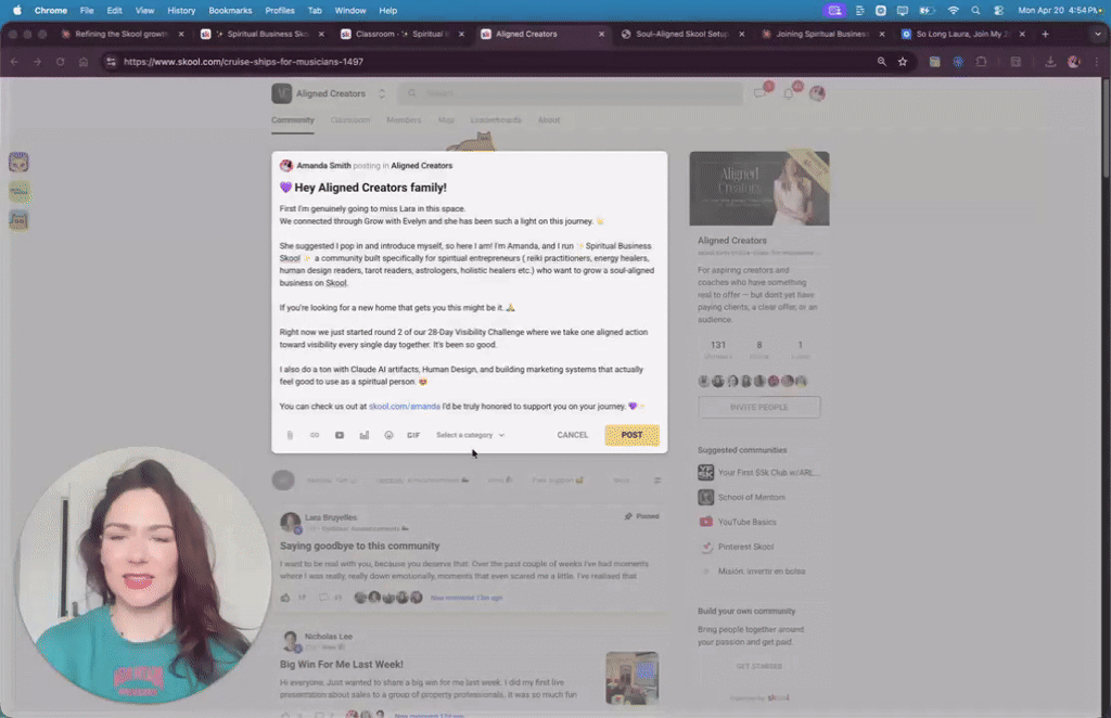 Before this community closes Lara asked me to share this with you 💜