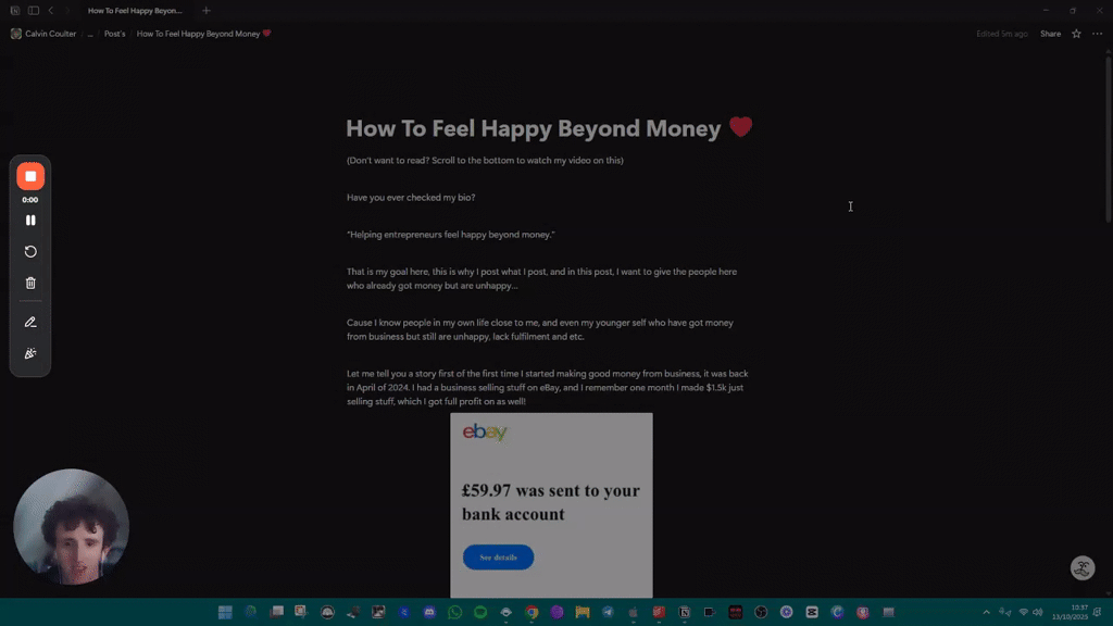 How To Feel Happy Beyond Money ❤️