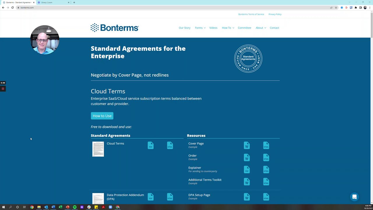 How to Use: Bonterms SLA