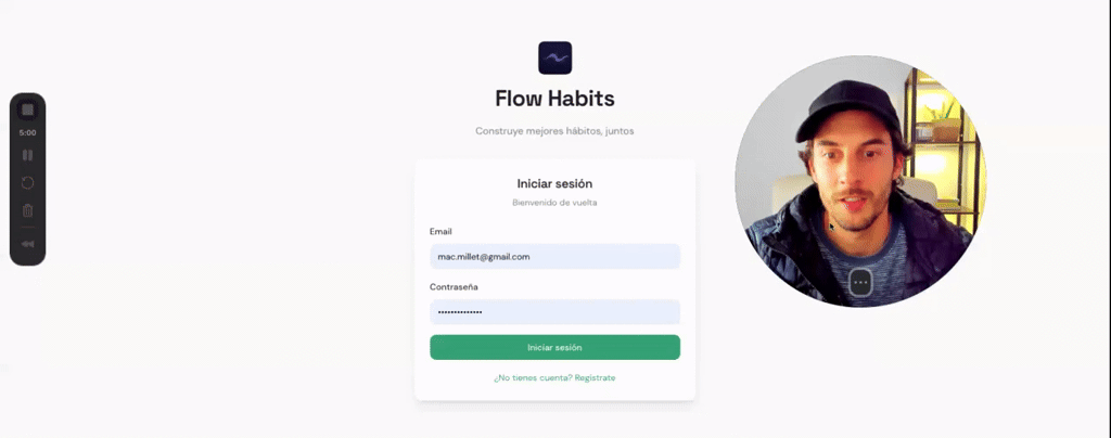 Nueva Aplicación para Trackear Hábitos Juntos!