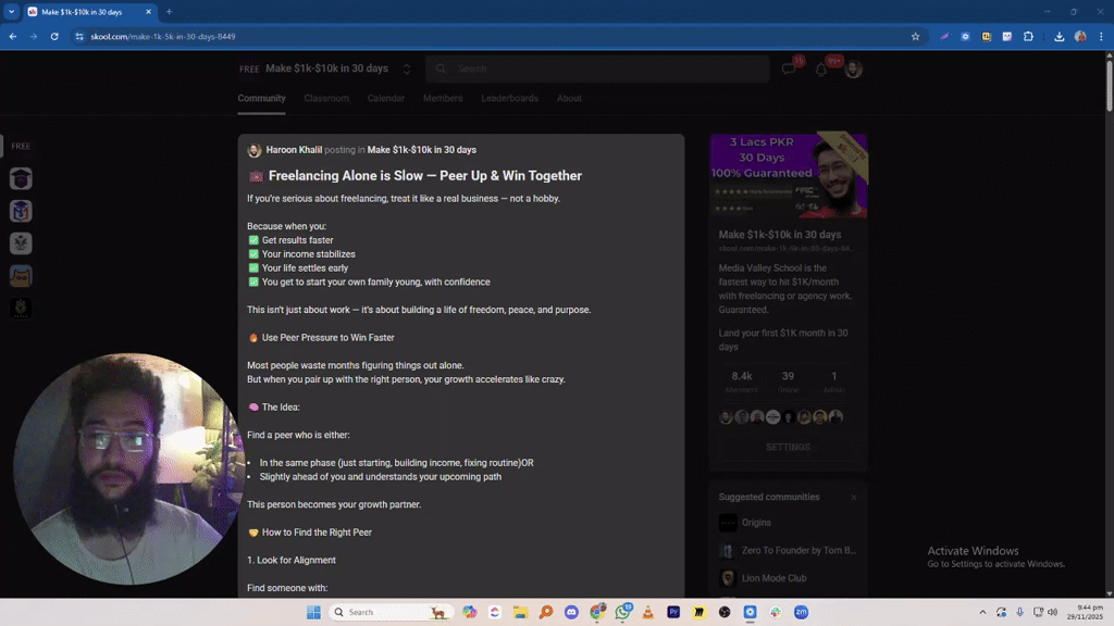 💼 Freelancing Alone is Slow — Peer Up & Win Together