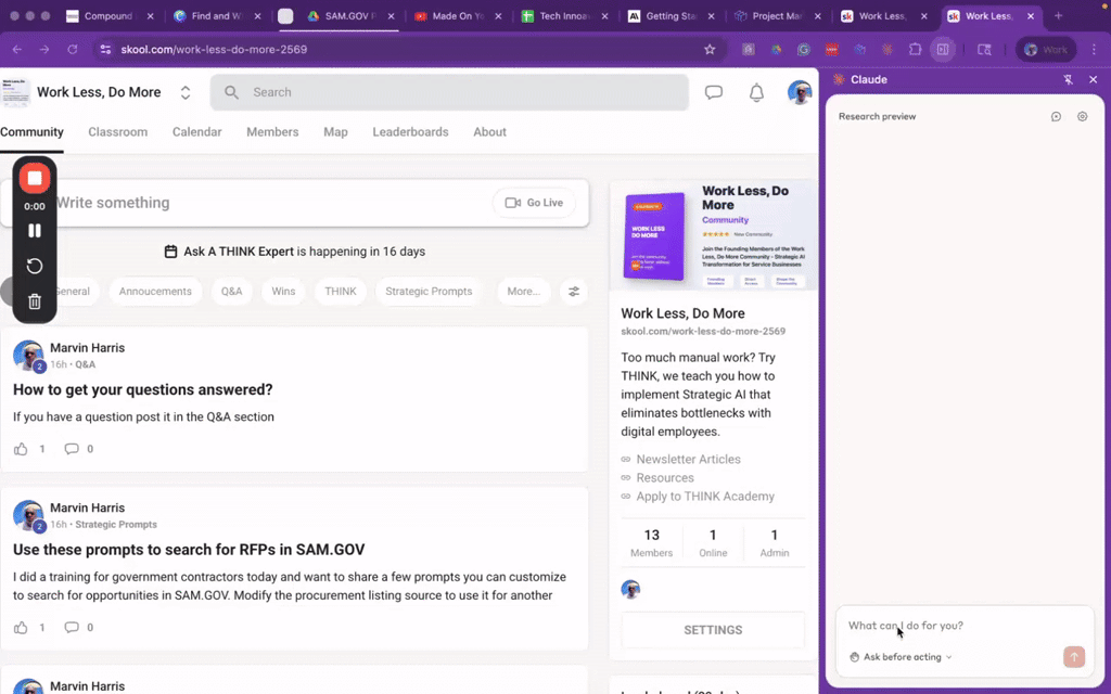 🚀 Exciting News: Beta Access to Claude's Agentic Browser Extension!