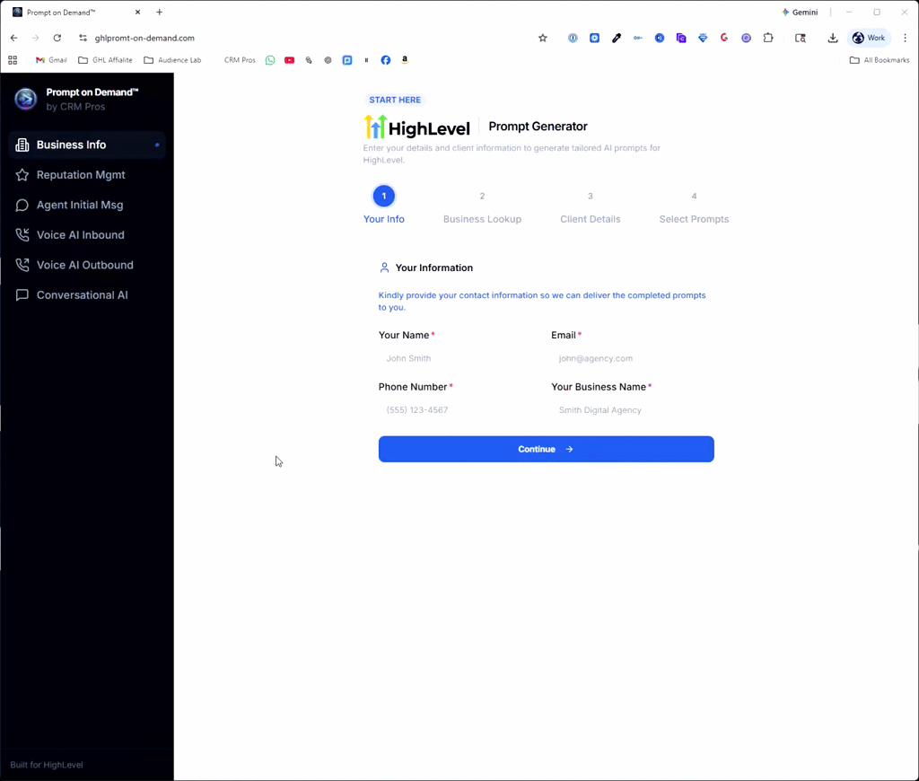 FREE Ai prompt generator!