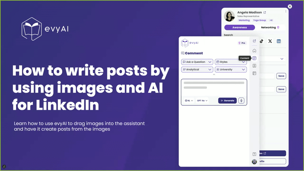 How to turn an IMAGE into a POST on LinkedIn!