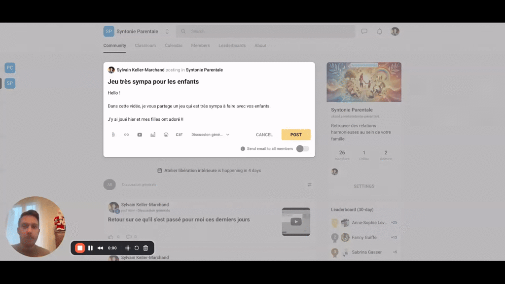Jeu très sympa à faire avec les enfants :)