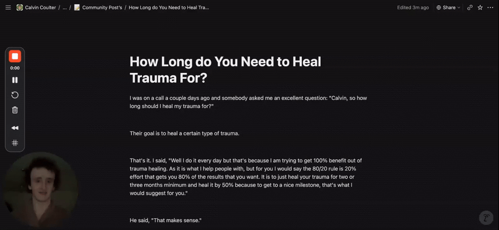 How Long do You Need to Heal Trauma For?