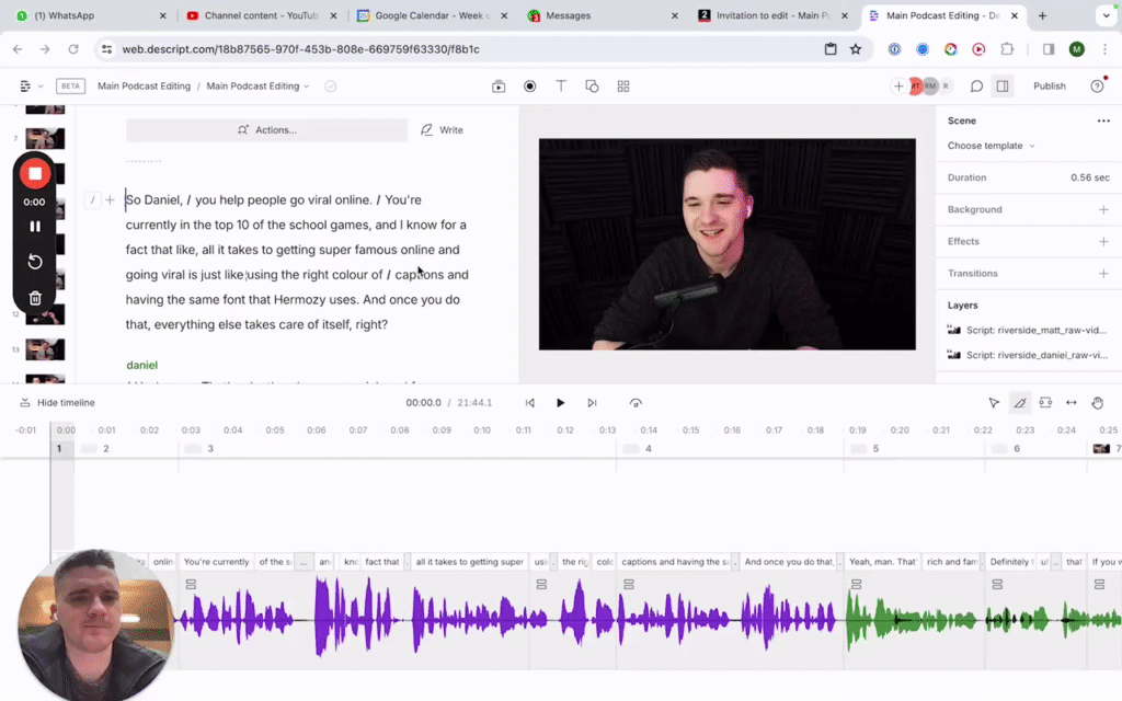 Spent 15 mins trying to "save" a dud intro... Only to cut it completley