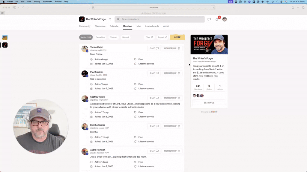 How to set up the Affiliate link so you get 20% of any one you recommend who joins the Forge