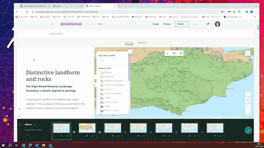 Understanding Legend Entry Renaming in Story Maps