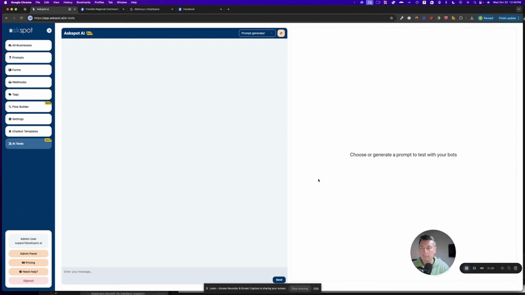 AskSpot  System Prompt Builder Is Live For Everyone!