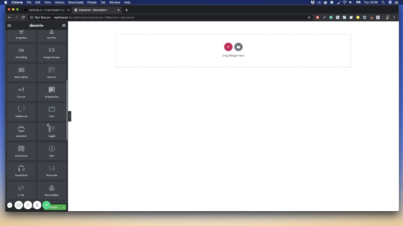 Preview of Particles - Elementor Booster