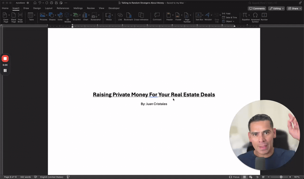 Raising Capital Killer CLASS Here!