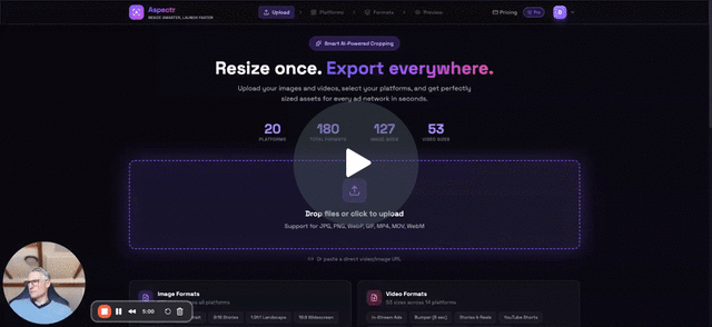 Video Resizing + Frame Extraction