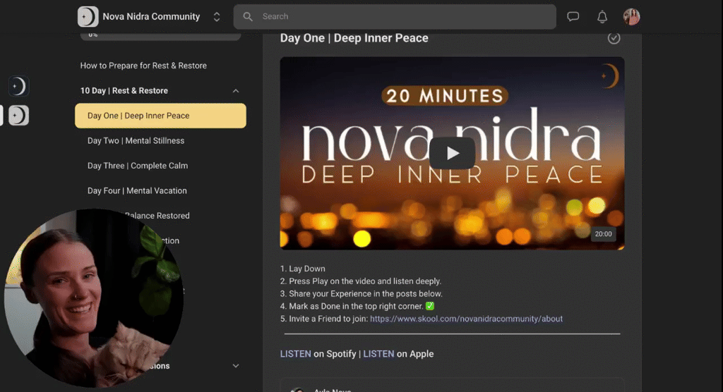 Day One | Deep Inner peace
