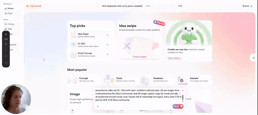 TOOL: HOLO AI - generating more assets