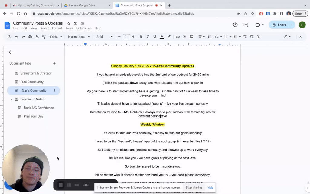 1%er's Weekly Mail 📬 | Sun, Jan 18th 🧠