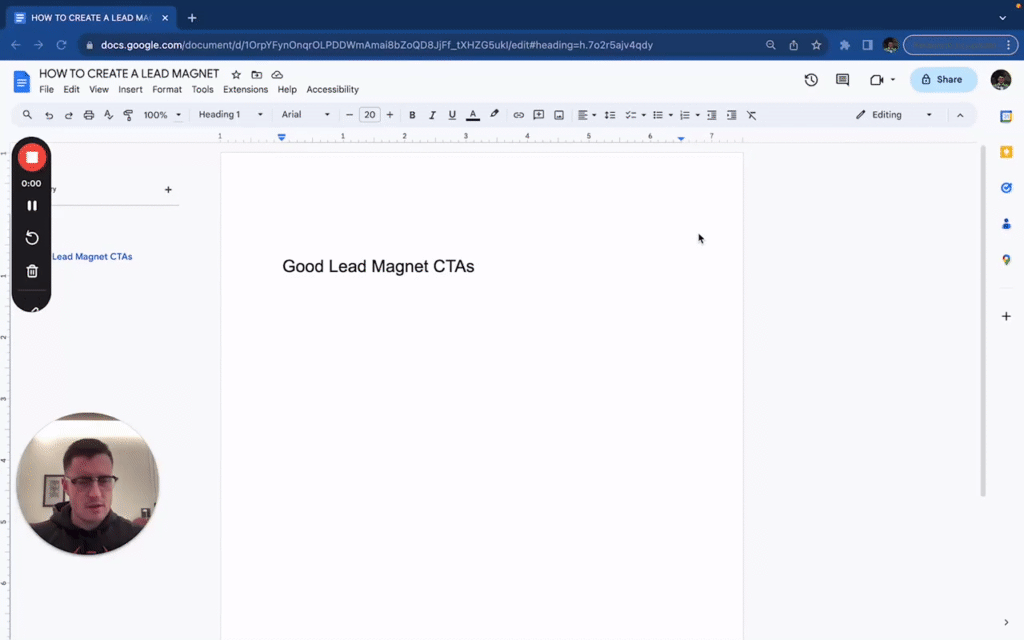 New training - how to create a cold email lead magnet