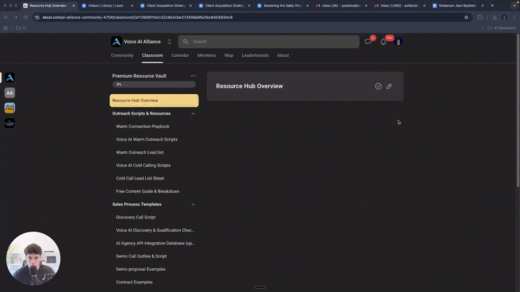 Resource Hub Overview - Premium Resource Vault · Voice AI Alliance