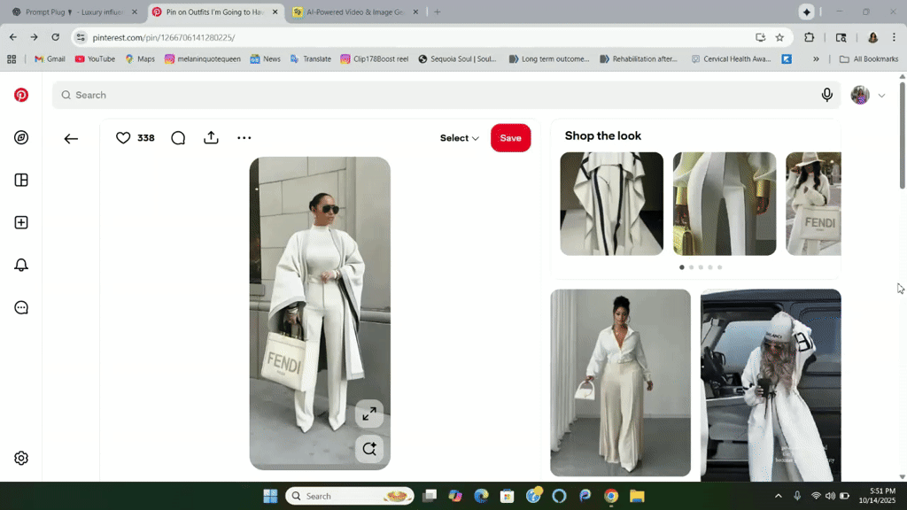 Outfit swap in higgsfield