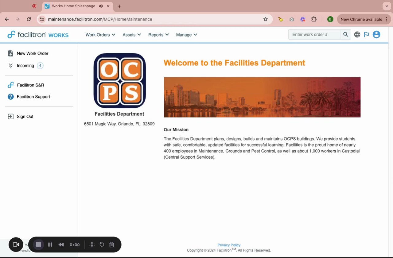 Preview of 1 Viewing Your Work Orders - Web