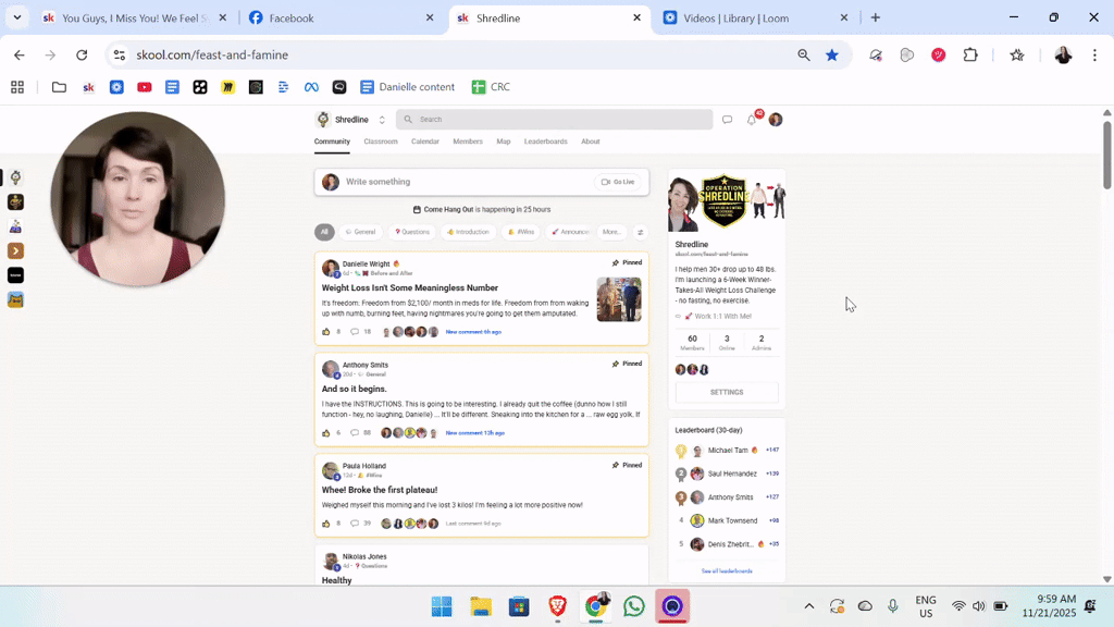 Live Community Group Call in 24 Hours... Come Hang Out 