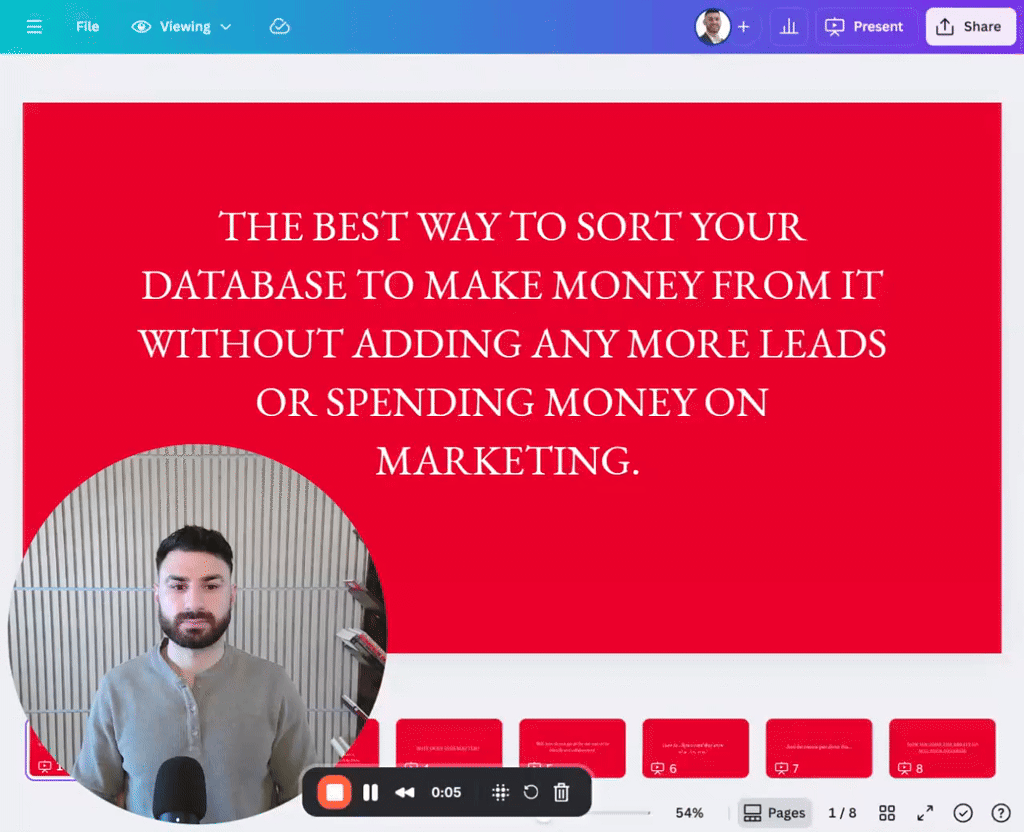 Make Money from your database