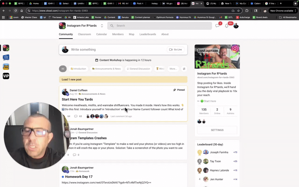 30 Minute Rant From Daniel