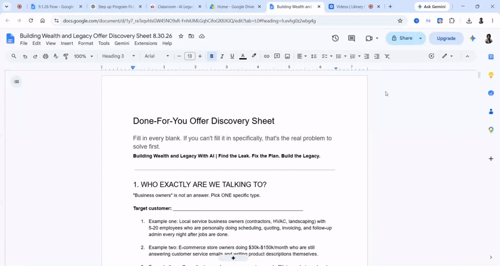 Build Profitable Offers With This AI Sheet
