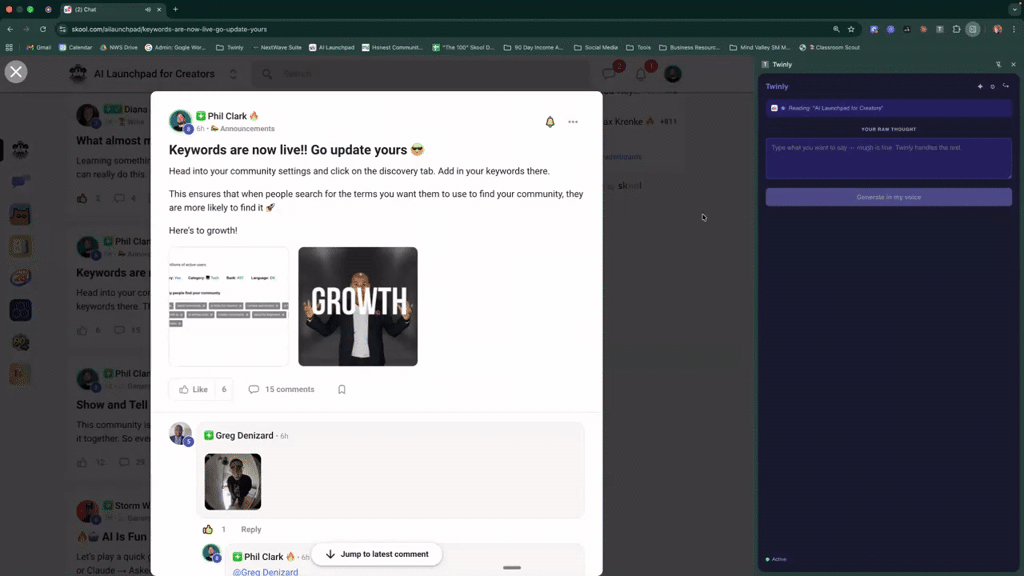 Twinly Demo! Progress is coming along :-)