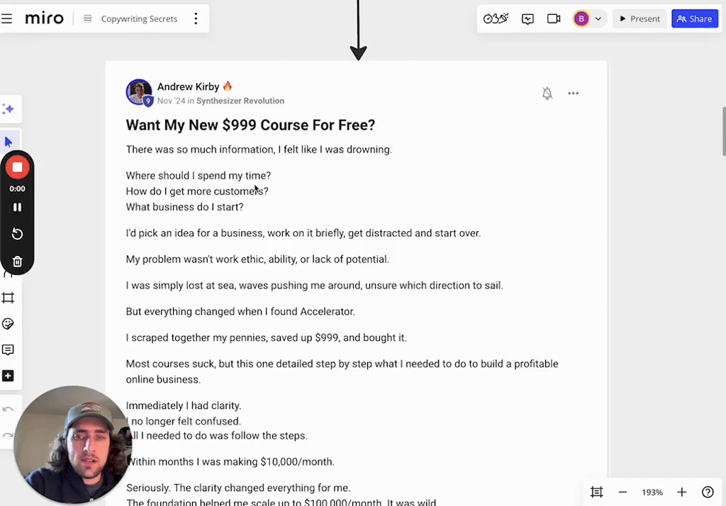 Skool Copywriting Opportunity