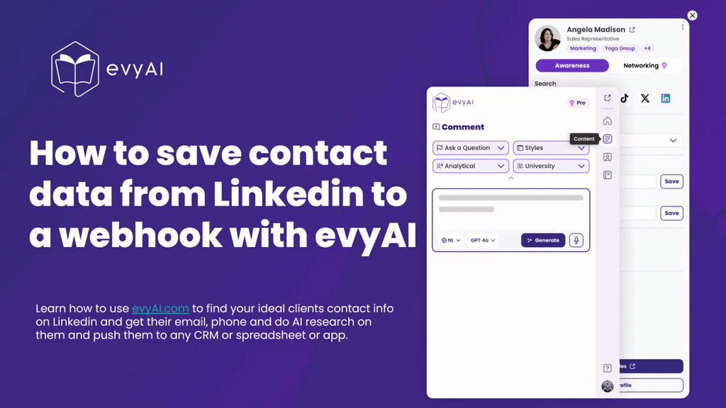 New Feature! For all users of evyAI - Webhooks, Hubspot, GHL