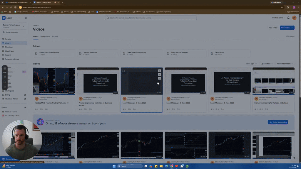 Live MNQ Futures Session - 6.11.2026