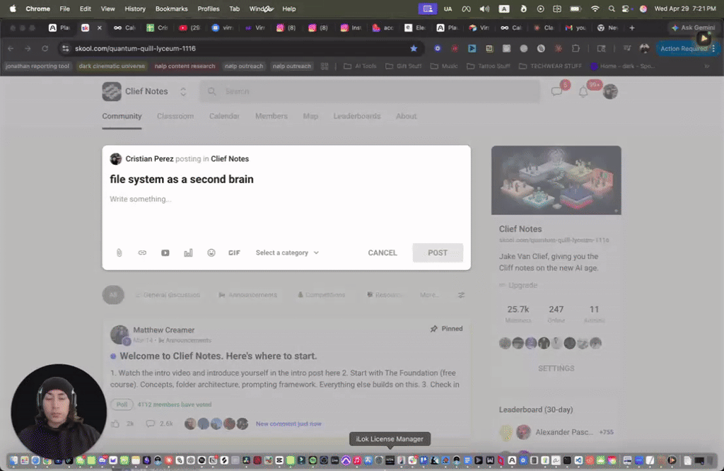 file system as a second brain
