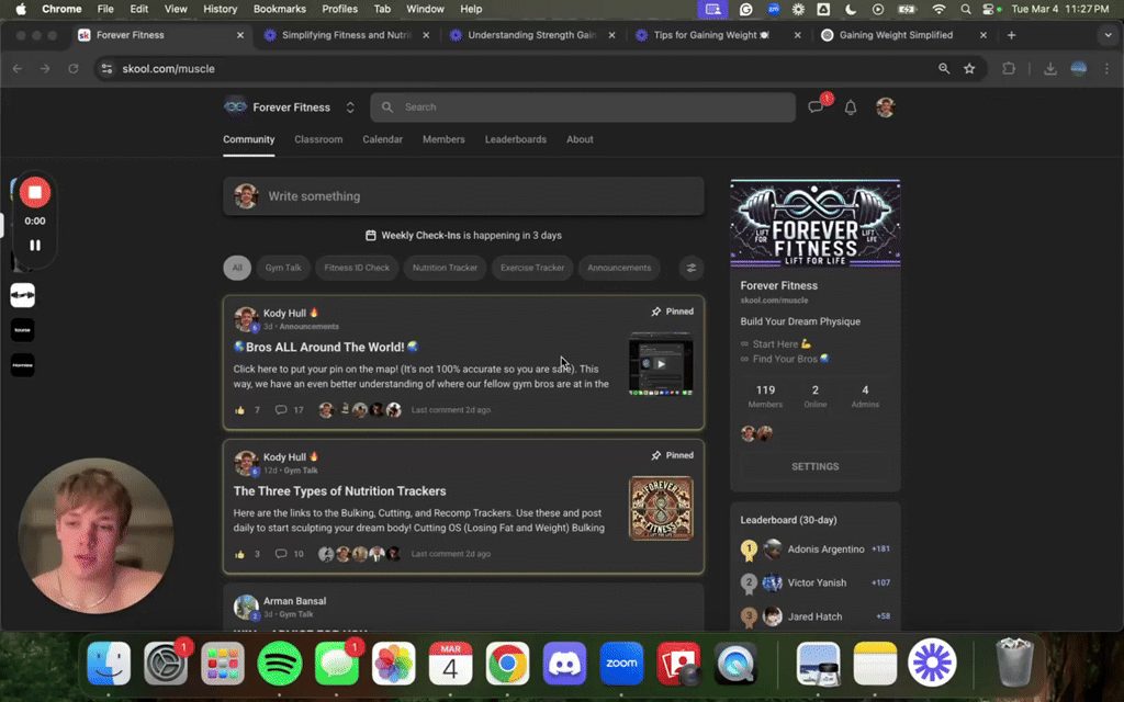 Skinny Guys - Increase Meal Frequency with Liquid Calories