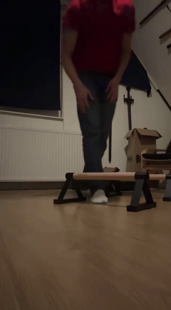 First L sit movement