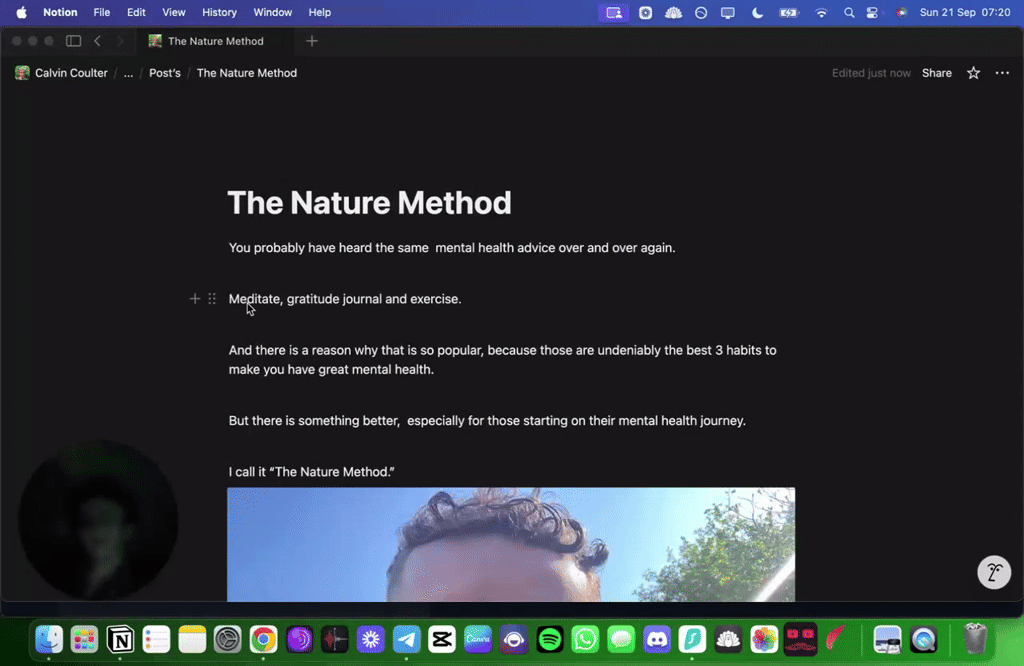 The Nature Method