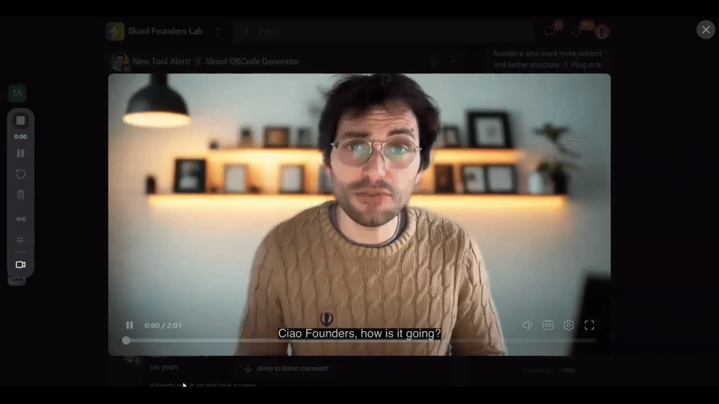 New Tool Alert! 📱 Skool QRCode Generator